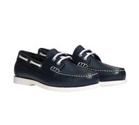 Aigle Women's New Nubila LTR Boat Shoe, Navy Eagle, 40 EU