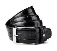 AIGNER Business Cintura Vera Pelle 95 cm nero