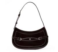 AIGNER Cavallo Borsa a spalla Vera Pelle 26 cm rosso