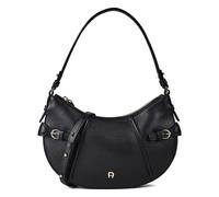 AIGNER Cavallo Borsa a spalla Vera Pelle 27 cm nero