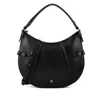 AIGNER Cavallo Borsa a spalla Vera Pelle 41 cm nero