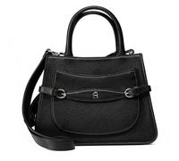 AIGNER Cavallo Borsetta Vera Pelle 24 cm nero