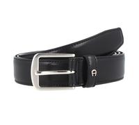 AIGNER Cintura business in pelle 100 cm nero
