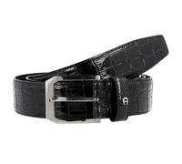 AIGNER Cintura business in pelle 115 cm nero