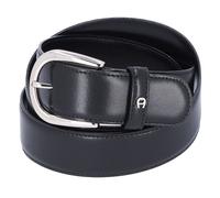 AIGNER Cintura business in pelle 85 cm nero