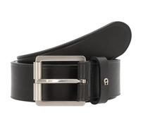 AIGNER Cintura casual in pelle 115 cm nero