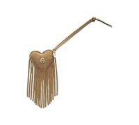 Aigner Ciondolo tascabile Heart Frangia, Oat Beige