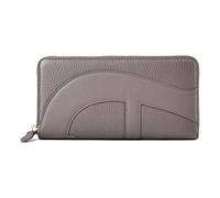 AIGNER Deborah Portafoglio Protezione RFID Vera Pelle 19 cm grigio