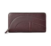 AIGNER Deborah Portafoglio Protezione RFID Vera Pelle 19 cm rosso
