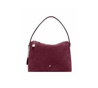 Aigner Delia borsa a secchiello in suede Borgogna