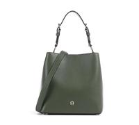 Aigner Delia S Borsa a secchiello cachi, pelle, donna
