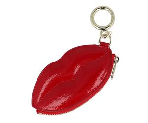 AIGNER Etichetta per borsa moda in pelle 12 cm rosso
