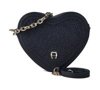AIGNER Fashion Borsa a tracolla Vera Pelle 20 cm blu