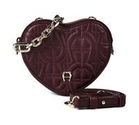 AIGNER Fashion Mini Borsa Borsa a tracolla Vera Pelle 14 cm rosso