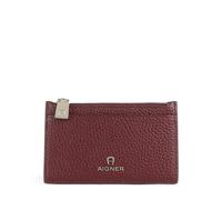Aigner Ivy Porta carte di credito rosso scuro, pelle, donna