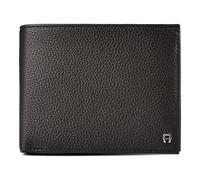 AIGNER Mica Portafoglio Protezione RFID Vera Pelle 12 cm nero