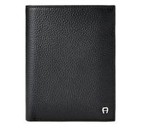 AIGNER Mica Portafoglio Protezione RFID Vera Pelle 9.5 cm nero