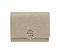 Aigner Porta carte di credito in pelle beige