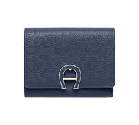 Aigner Porta carte di credito in pelle blu