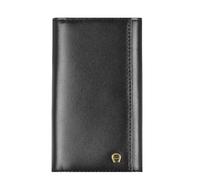 AIGNER Portachiavi Daily Basic in pelle 6 cm nero