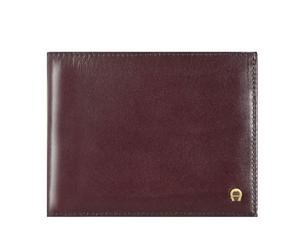AIGNER Portafoglio Daily Basis in pelle 11 cm rosso