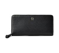 AIGNER Pura Portafoglio Protezione RFID Vera Pelle 20 cm nero