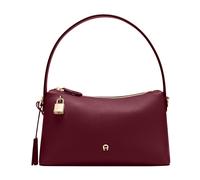 Aigner Delia S Borsa a spalla rosso, pelle di vacchetta grana, donna