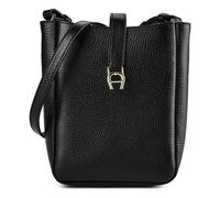 AIGNER Zaira Borsa a tracolla Vera Pelle 18 cm nero