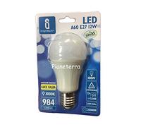 Aigostar 177850 - Lampadina a LED A60, da 12 W, attacco a vite grande, luce calda