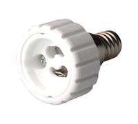 Aigostar Adattatore Portalampada da E14 a GU10 Bianco Ignifugo 12 Pezzi