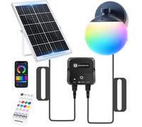 Aigostar Applique Solare Smart Mirage Bluetooth Mesh 20W RGB+CCT IP65 Φ200mm