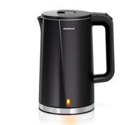 Aigostar Aubery-bollitore elettrico a doppia parete in acciaio inossidabile, capacità 1.7l 2200W, interno in acciaio inossidabile 100%, Anti-scaling