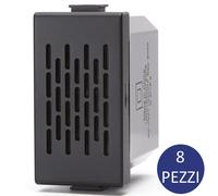 Aigostar Buzzer Ronzatore Nero Compatibile BTcino Matix 8 Pezzi