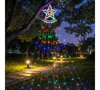 Aigostar Catena Luminosa Natale Smart 3D RGBIC USB 2m con Stella e 206 LED