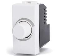 Aigostar Dimmer LED 100W Compatibile BTicino Living Bianco Kit da 8 Pezzi
