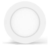 Aigostar Downlight LED Plafoniera Rotonda 6W 620lm 4000K Cornice Bianca E6