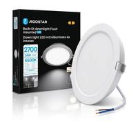 Aigostar Faretto Incasso LED 24W Rotondo Luce Fredda 6500K Bianco Ø299.5mm