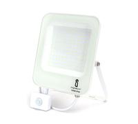 Aigostar Faretto LED 100W con Sensore 8900lm 4000K IP65 Esterno Bianco E1