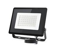 Aigostar- Faretto led 50W da esterno bianco freddo,super illuminoso faretti led 5400 lumen 6500k, impermeabile IP65 per cortile, giardino, garage, tetto.