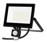 Aigostar Faro LED 50W 4500lm IP65 4000K Sensore Movimento Rilevamento