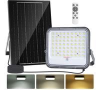 Aigostar Faro led esterno con grande pannello solare，dimmerabile