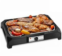 Aigostar Griglia Elettrica Grande 2000W Termostato 200 Gradi Design Rimovibile