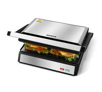 Aigostar Hett Pro - Tostapane Piastra con Piastre Antiaderenti Eco Stone 1500W,