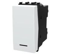 Aigostar Interruttore Unipolare 16A Compatibile Vimar Plana Kit da 8 Pezzi