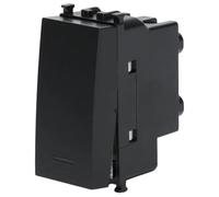 Aigostar Invertitore Nero 16AX Serie AVP Compatibile Vimar Plana Kit 8 Pezzi