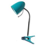 Lampada da scrivania Blu E27 con clip e braccio regolabile Aigostar