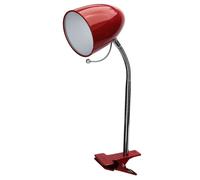 Aigostar Lampada A Clip E27 Flessibile Vintage Rossa Max 40W