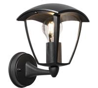 LAMPADA DA MURO APPLIQUE DA GIARDINO LANTERNA E27 ESTERNO IP44 NERO