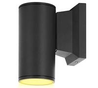 Aigostar Lampada da Parete Esterno Impermeabile IP65,GU10 Alluminio Lampada da Parete Esterni,Applique Moderna,Luce Esterno per Muro Portico Corridoio Terrazza,Nero