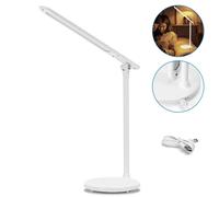 Aigostar Lampada Scrivania Led Fissa CCT Dimmerabile 3W 200lm Bianca